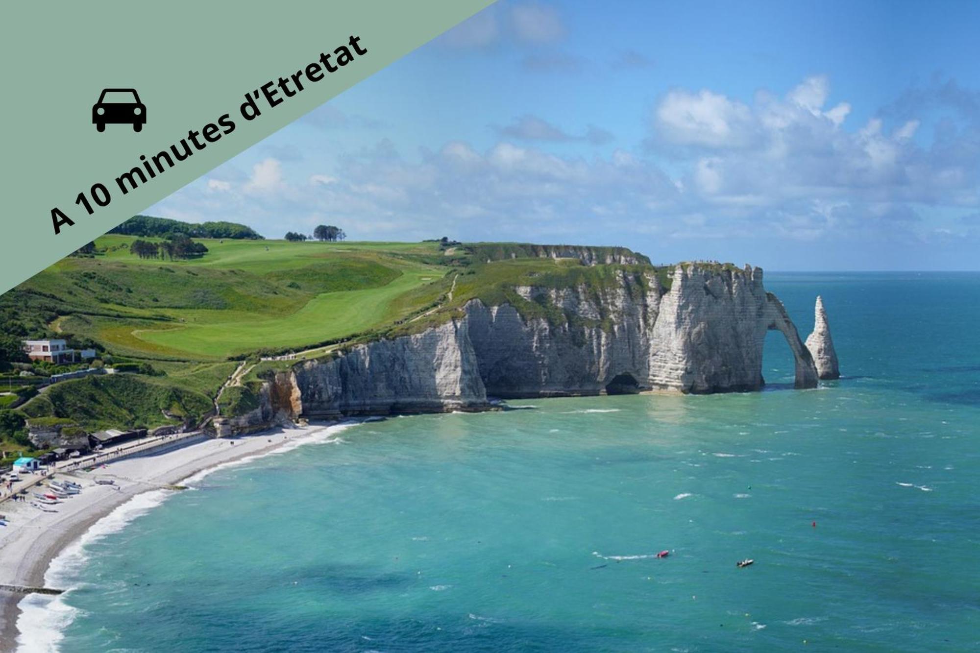 Ferienwohnung Escapade A 10 Min D'Etretat Criquetot-lʼEsneval Exterior foto